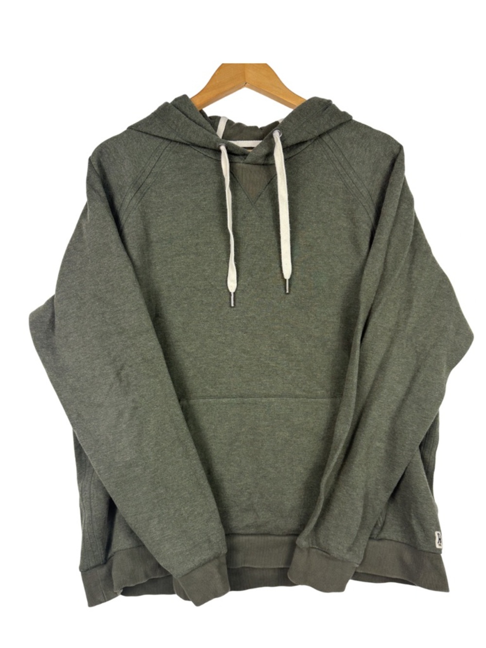 Rhone Heritage Hoodie Mens Large Olive Green Performance Pullover